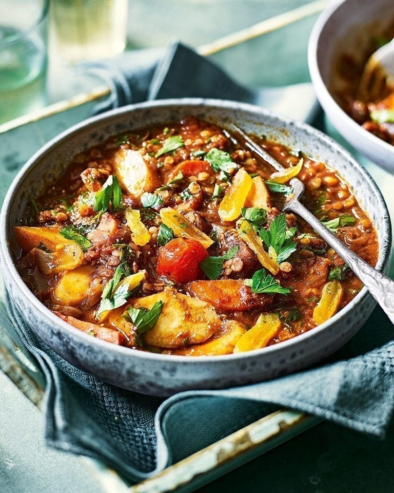 TAJINE VÉGÉTARIENNE - Livraison de tajines à Bruxelles et en Belgique