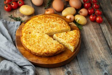 Tortilla de pomme de terre - Livraison de OMELETTES à Bruxelles et en Belgique