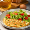 VEGETARIAN OMELETTE - OMELETTE delivery in Brussels and Belgium - repas chauds livrés à domicile