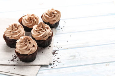 Chocolat cupcake - NAGERECHTEN levering in Brussel en België