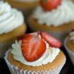Fraise cupcake - DESSERTS delivery in Brussels and Belgium