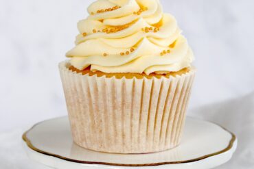 Vanille cupcake - Livraison de DESSERTS à Bruxelles et en Belgique