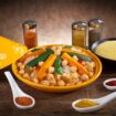 VEGETARISCHE COUSCOUS - levering van Marokkaanse maaltijden in Brussel en België - repas chauds livrés à domicile