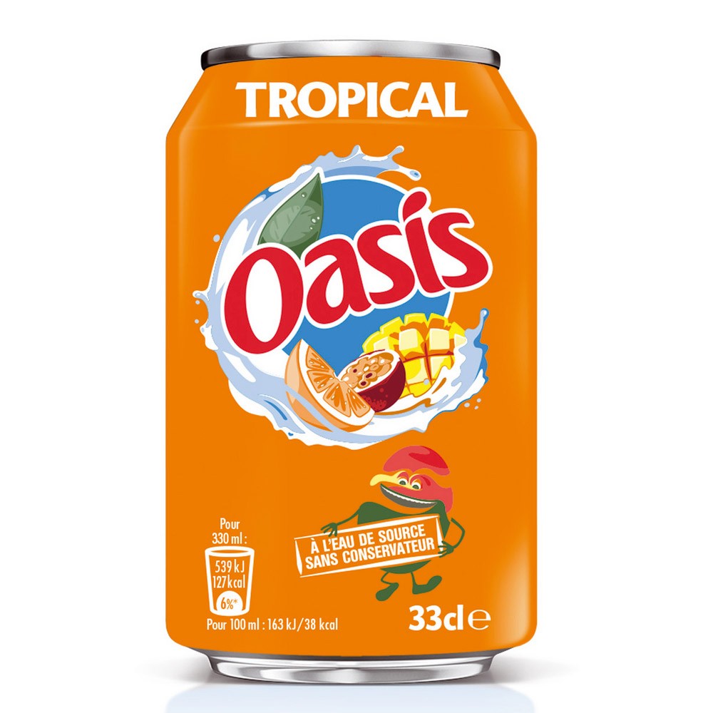 Oasis tropical - DRINKS delivery in Brussels and Belgium
